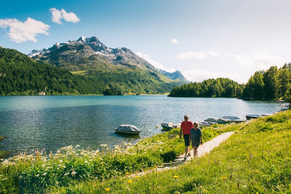Sils – Halbinsel Chastè – Sils